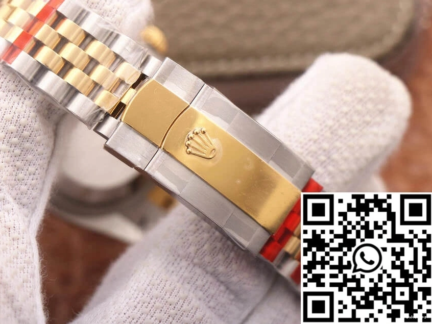 M126233-0021 Black Factory Rolex Dial Diamond EW Datejust 0321